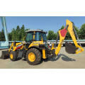 Hybrid backhoe loader for environmental protection